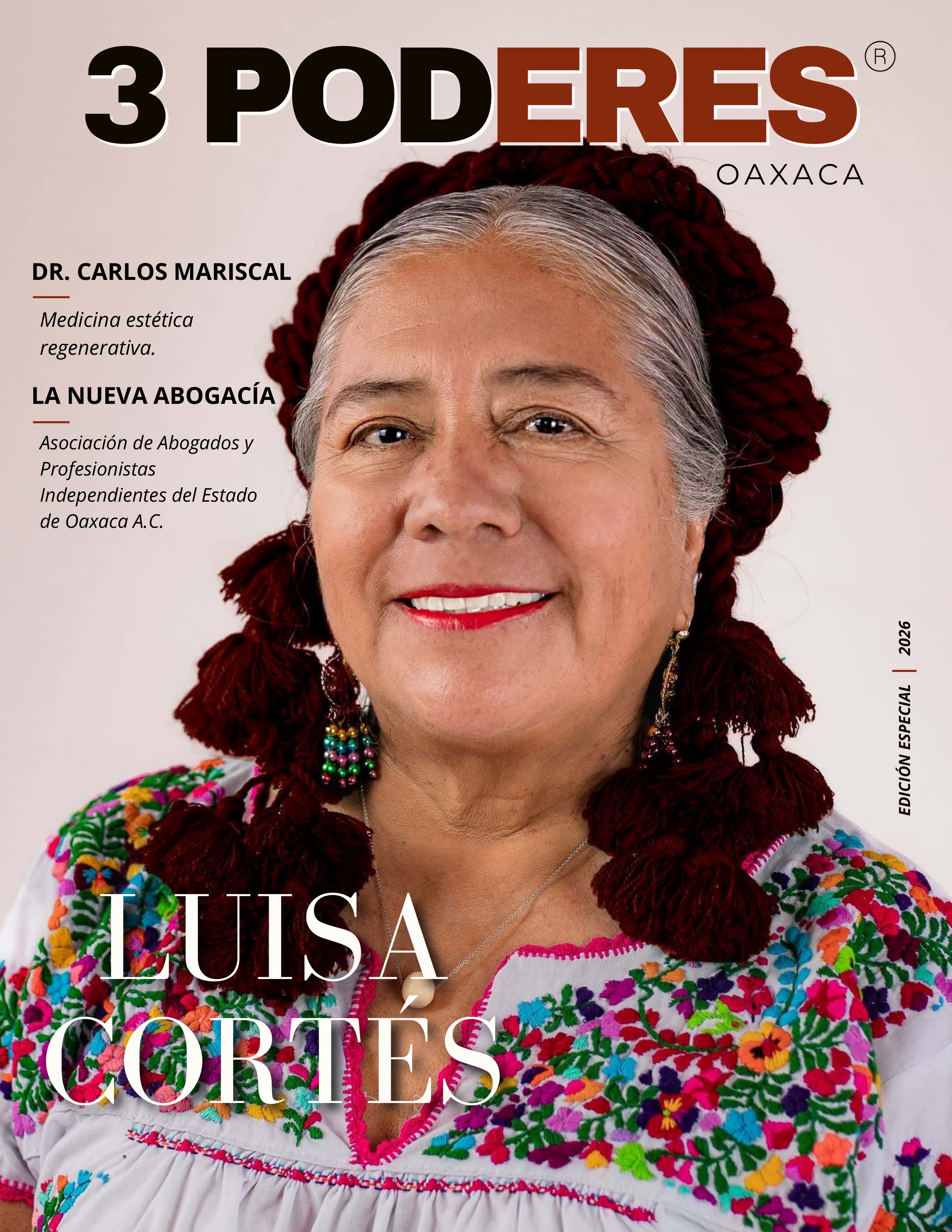 Portada Edición Especial Luisa Cortés, septiembre 2026